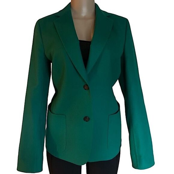 AKRIS Wool and Cashmere Blazer Jacket Size 8
